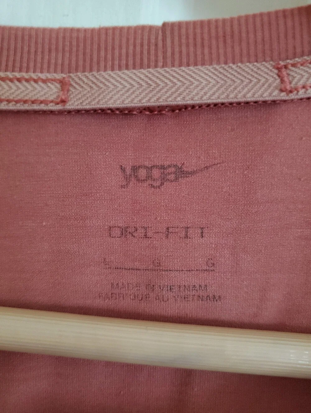 Nike Yoga Dri-FIT top, in Salmon Size Mens Large